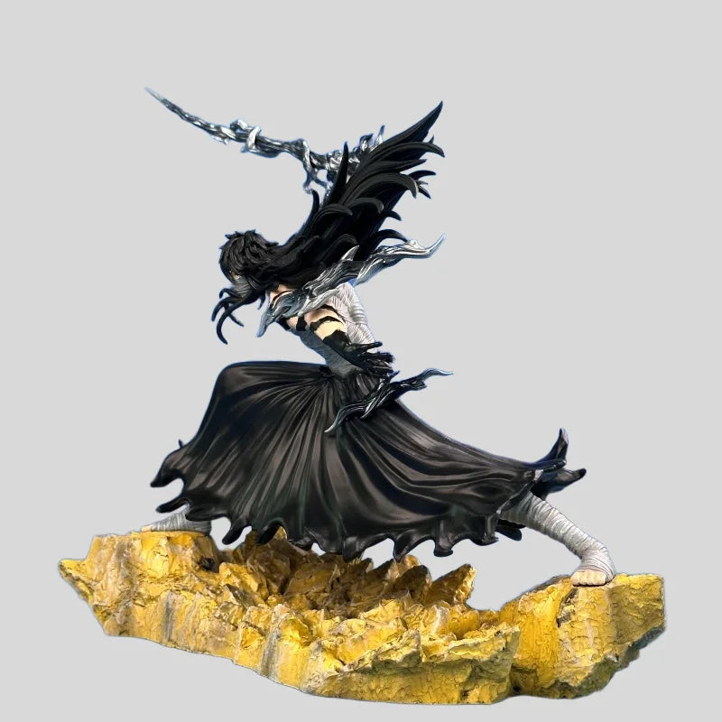 ‌Bleach Anime Ichigo Kurosaki 24Cm Moonless Combat Figure Model Statue Collectible Desktop Decor for Gift