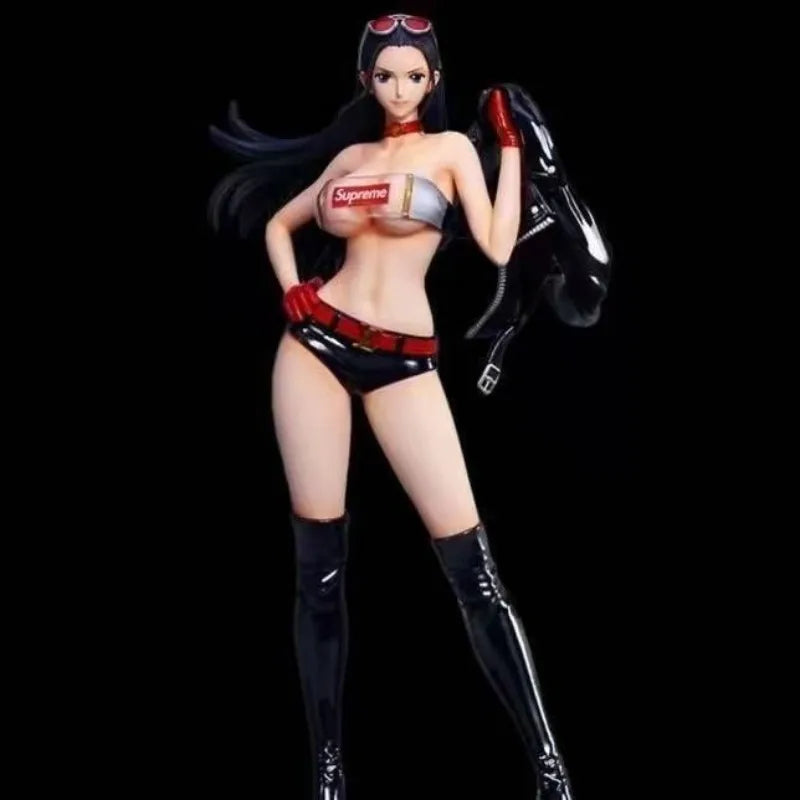 18Cm Boa Hancock Nico Robin Nami Anime Figure Sexy Beautiful Girl Manga Statue Action Figurine Collectible Model Toys