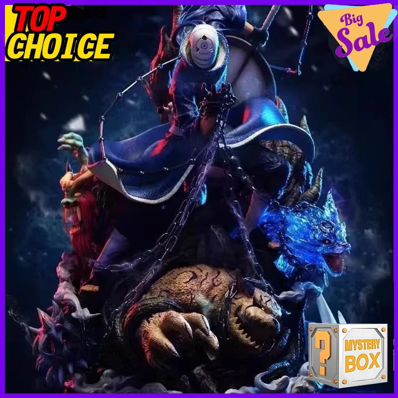 Naruto Anime Figure Kakashi Hatake Sasuke Uchiha 15-30 CM Blind Box Lucky Mystery Box Collection Gift for Fans Best Present