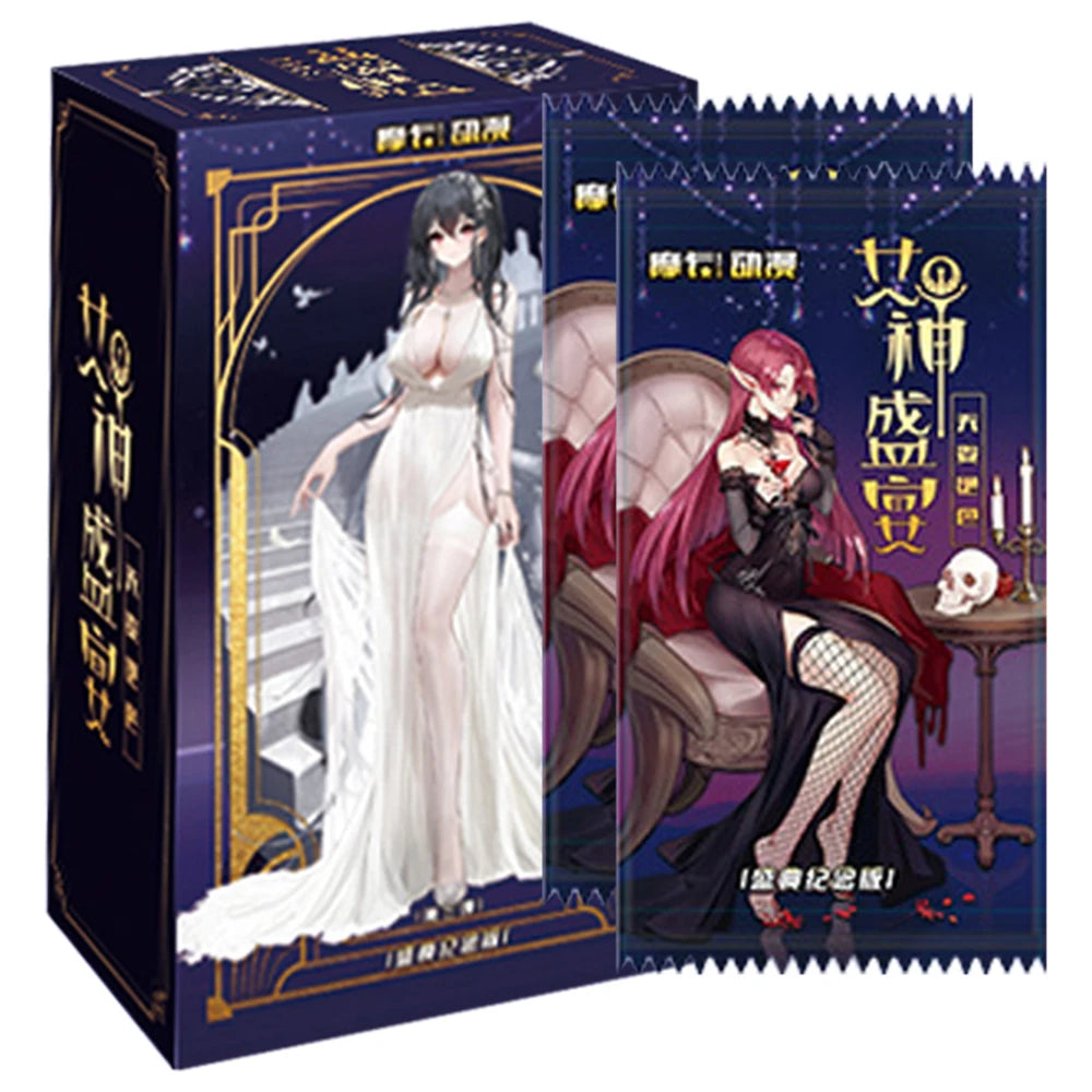 Japan Zero Anime Beauties Collection Cards for Children Goddess Alliance ACG Bikini Swimsuit Beauty Anime Figure Kids Table Toys