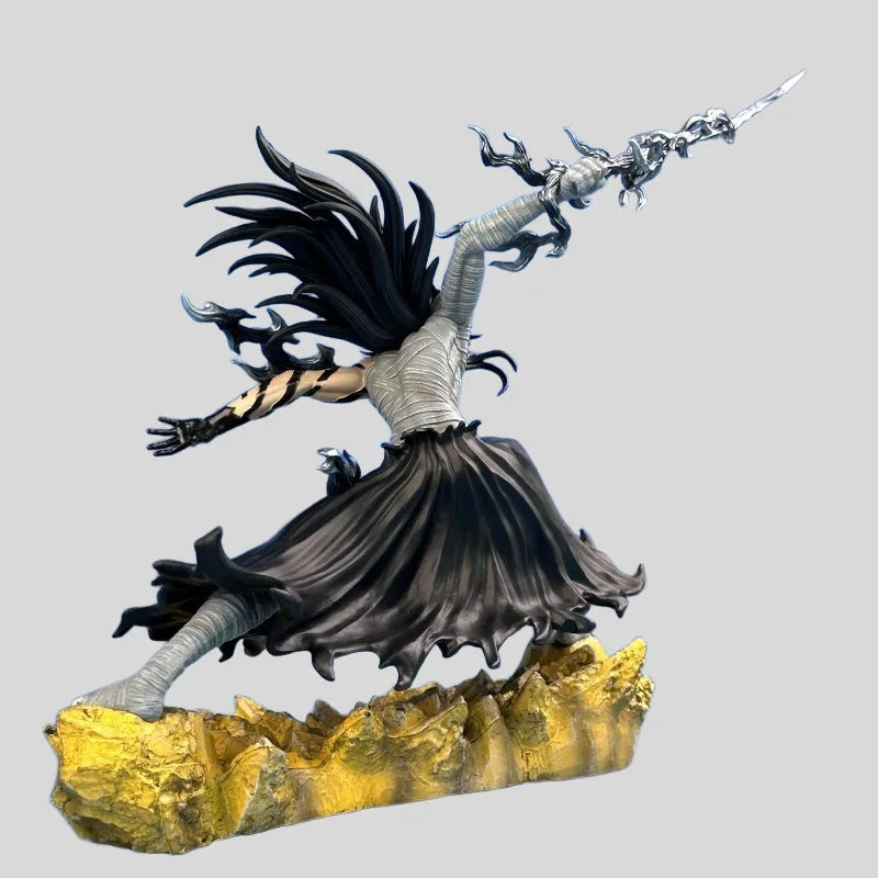 ‌Bleach Anime Ichigo Kurosaki 24Cm Moonless Combat Figure Model Statue Collectible Desktop Decor for Gift