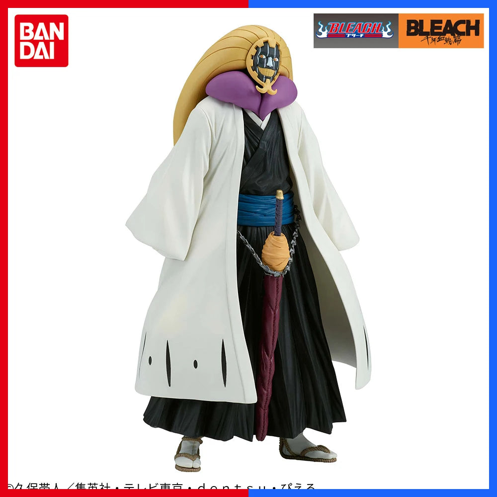 In Stock  Banpresto Original Anime Bleach Figure Ichigo Kurosaki Zaraki Kenpachi Hitsugaya Toushirou Soi Fon Model Toys