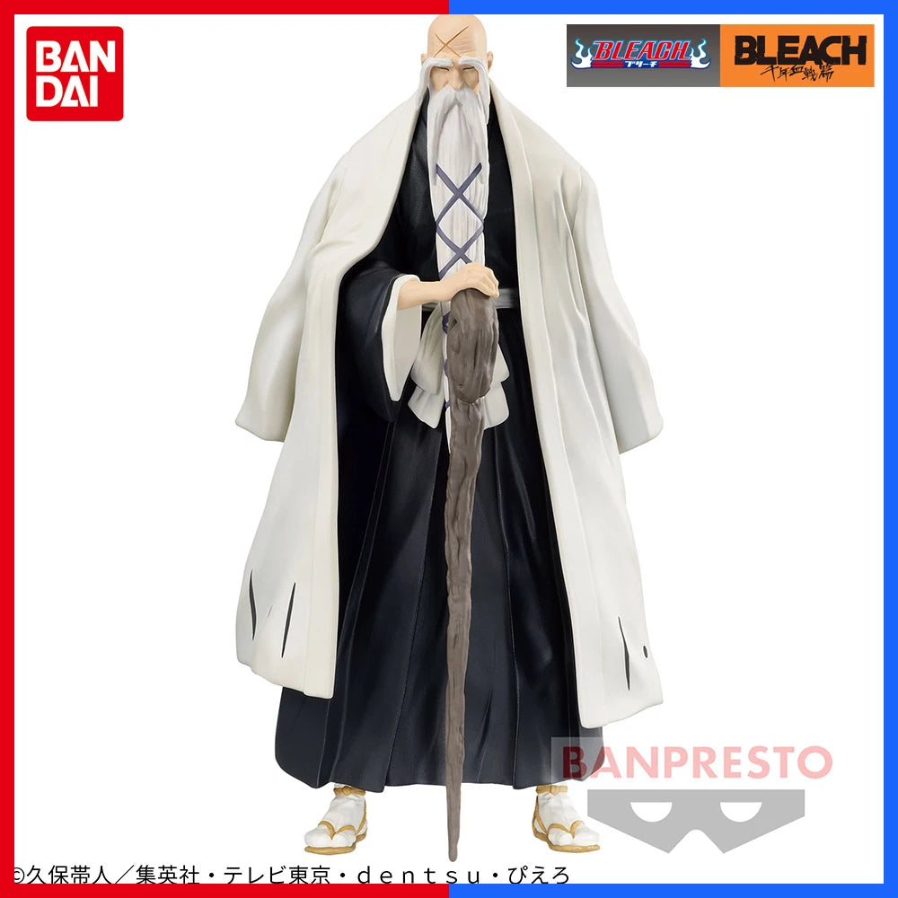 In Stock  Banpresto Original Anime Bleach Figure Ichigo Kurosaki Zaraki Kenpachi Hitsugaya Toushirou Soi Fon Model Toys
