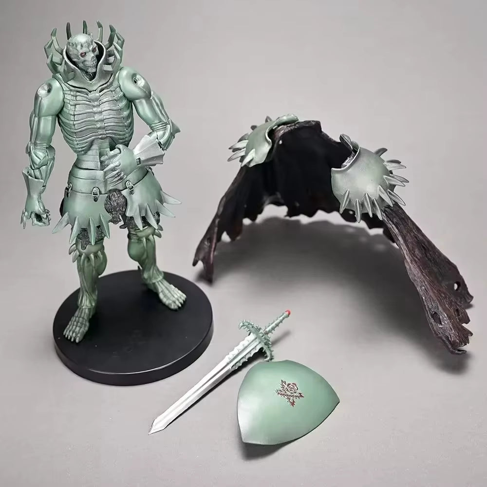 23Cm Berserk Guts Anime Figure Guts Berserker Armor Action Figure Berserk Zodd L Size Figurine Collectible Model Doll Toys Gifts